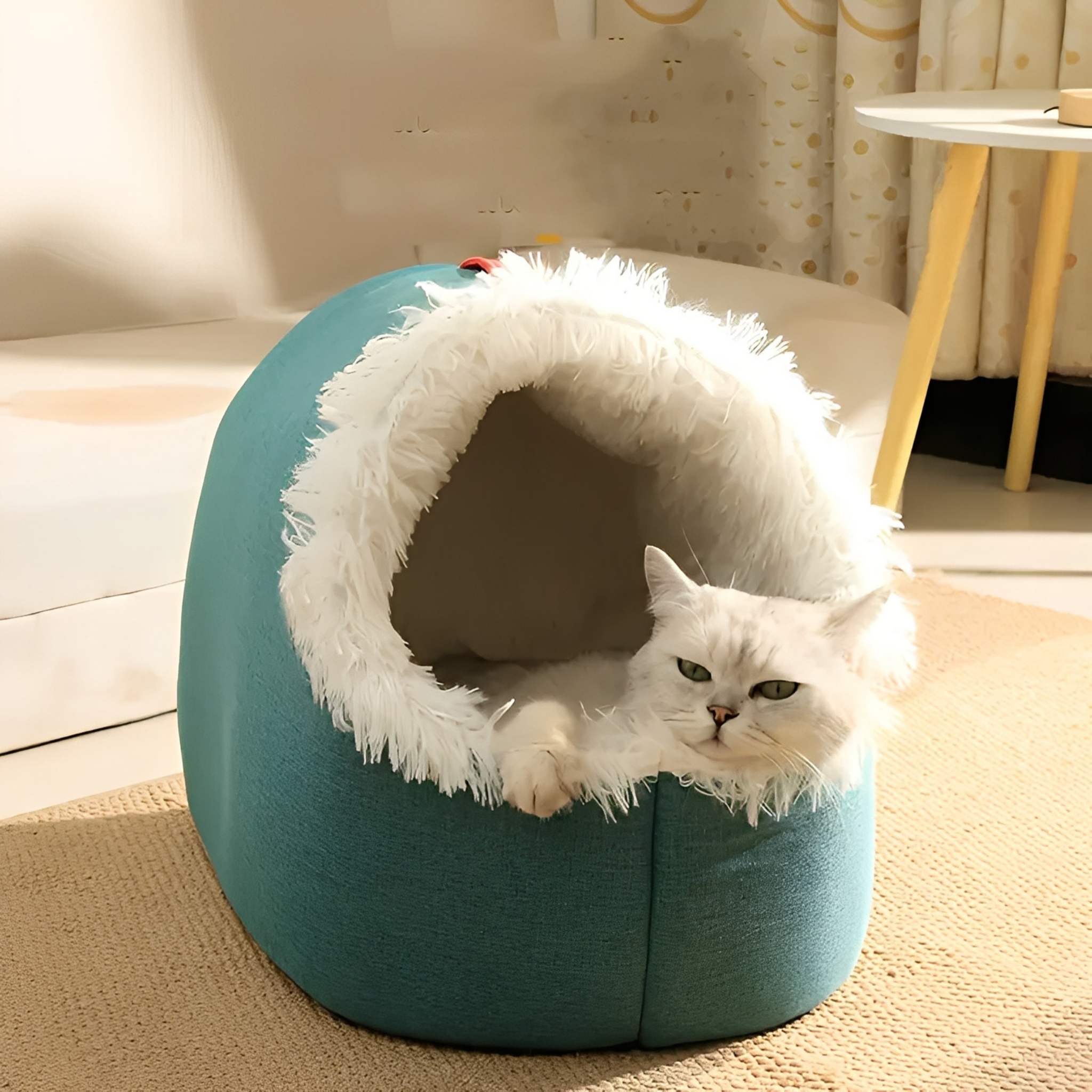 CozyNest | Kuschelige Höhle für Katzen & kleine Hunde