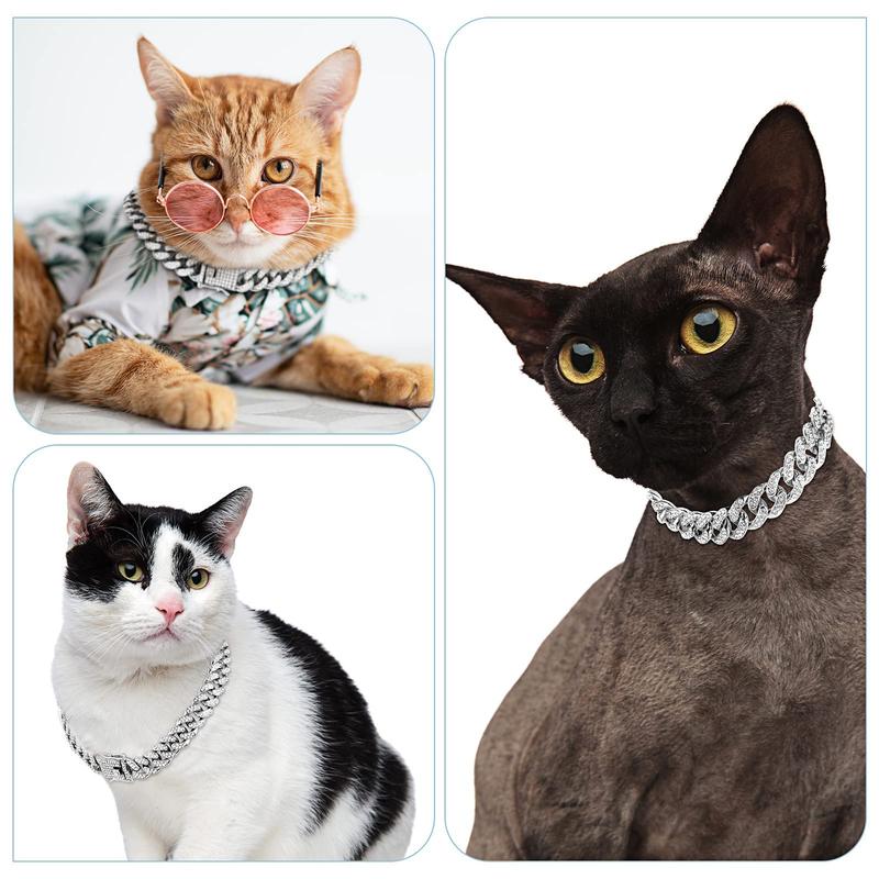 LuxPaws | Halsband für Haustiere mit Strassverzierung in luxuriösem Design