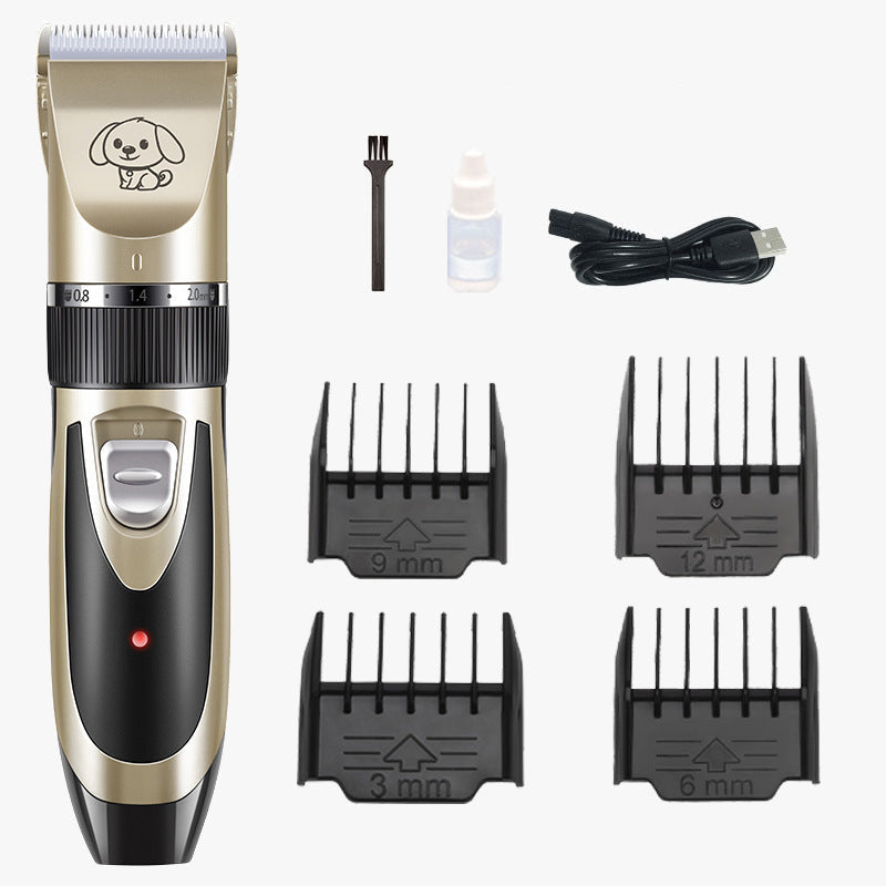 QuietPaws | Leises Felltrimmer‑Set für Hunde