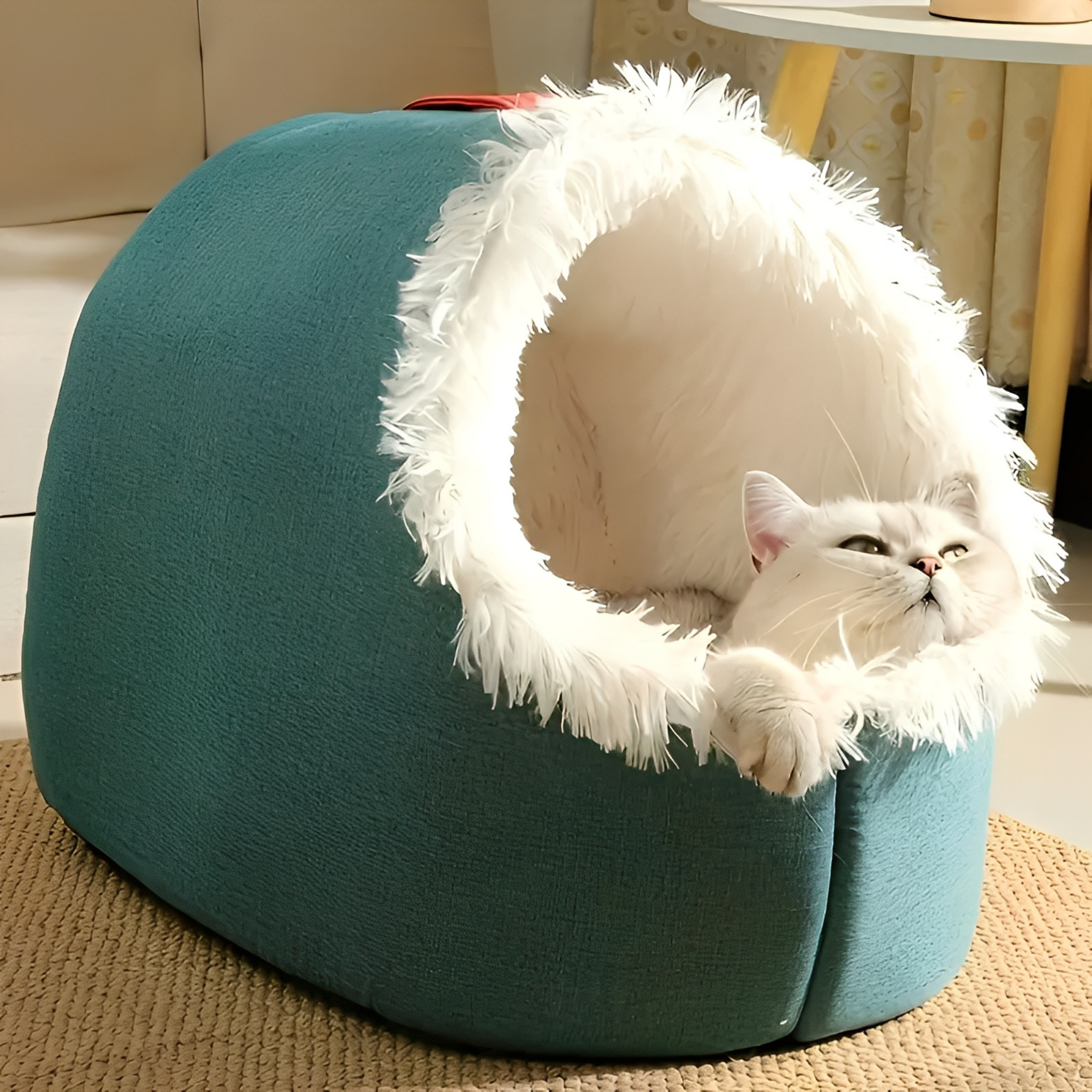 CozyNest | Kuschelige Höhle für Katzen & kleine Hunde