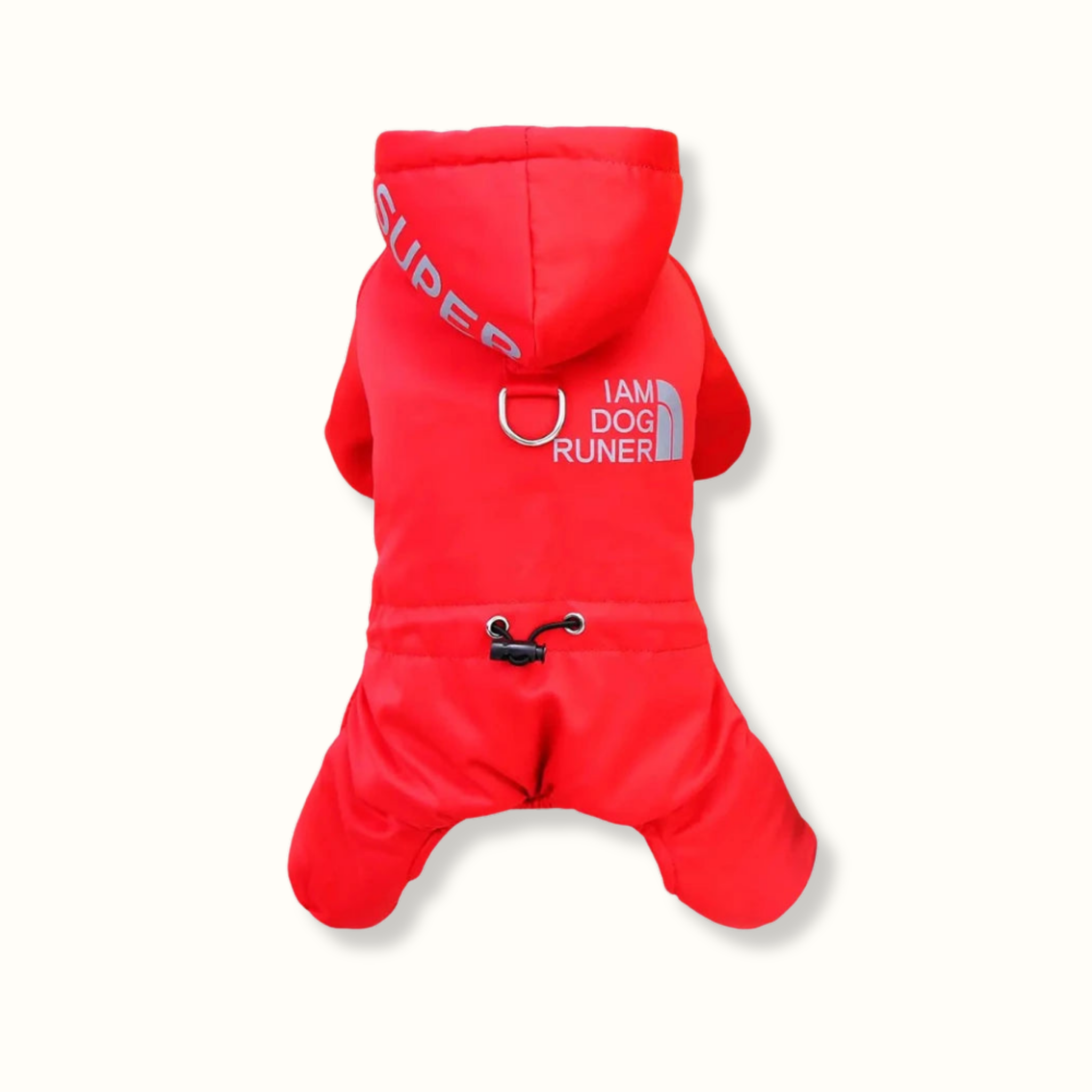 LeniPaws | Wasserdichter Hundemantel mit Kapuze & Reflektoren