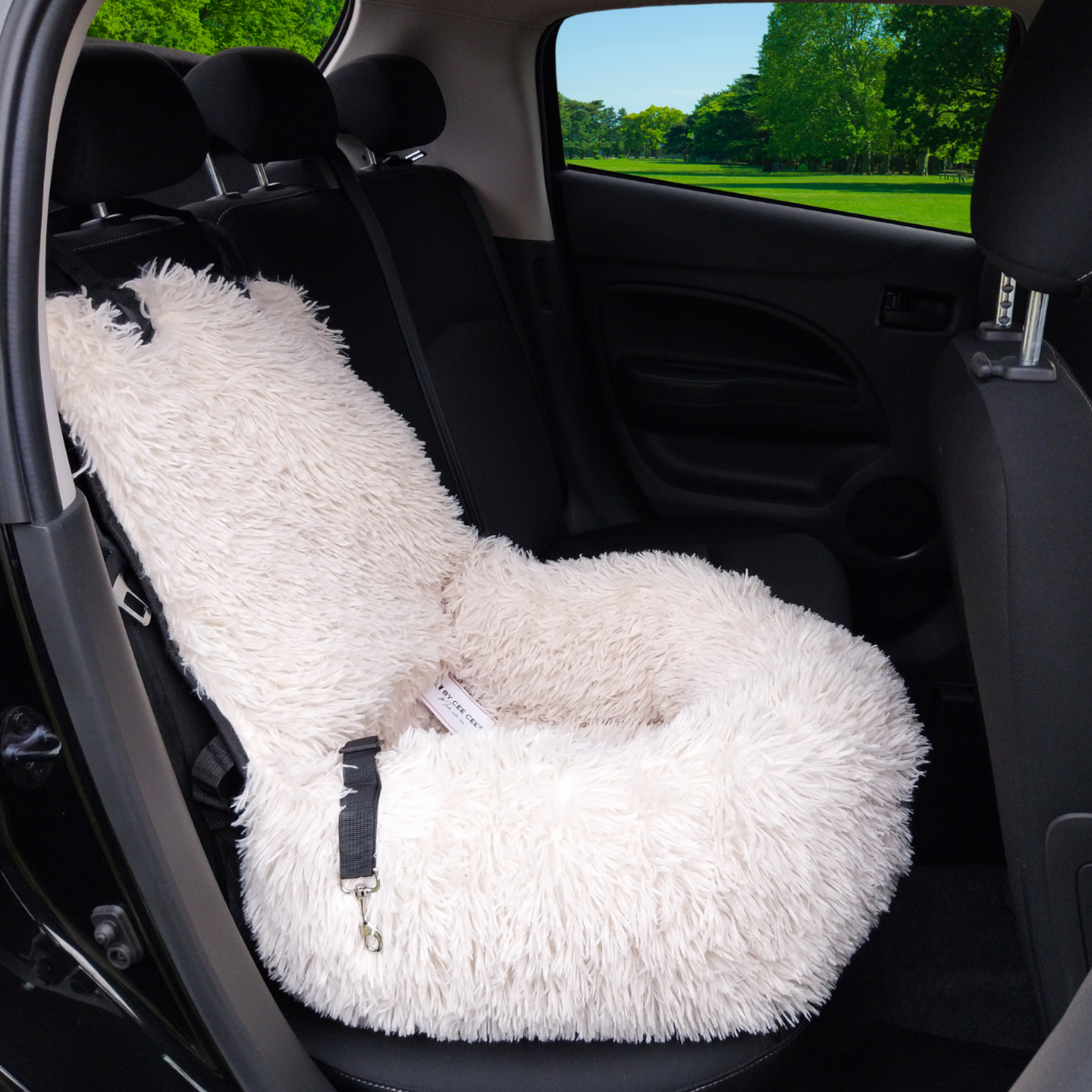 Fellimo | Komfortabler Autositz für Haustiere mit Sicherheitsgurt