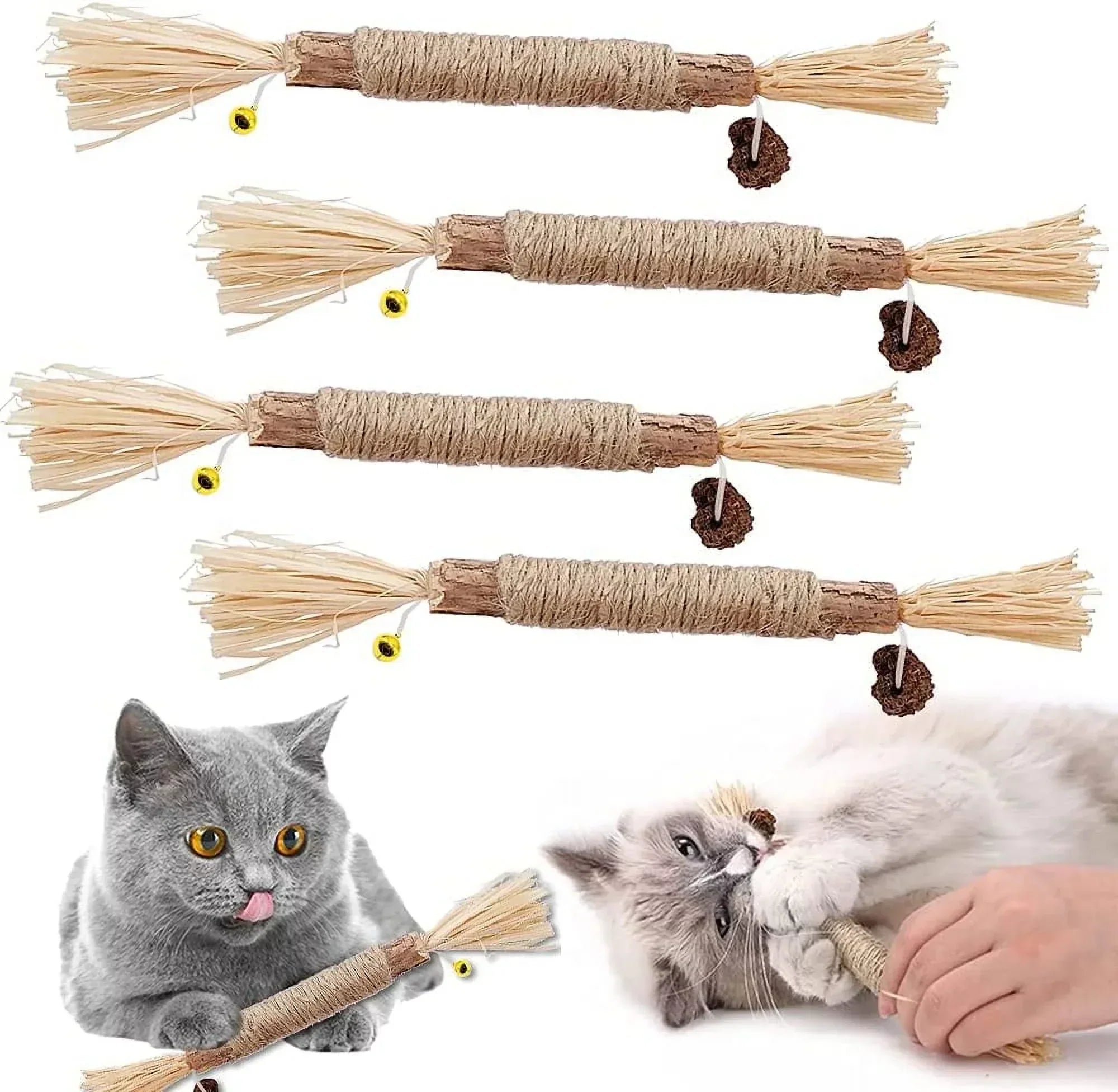 Kratziro | Natürlicher Kaustick & Krallenfreund für Katzen