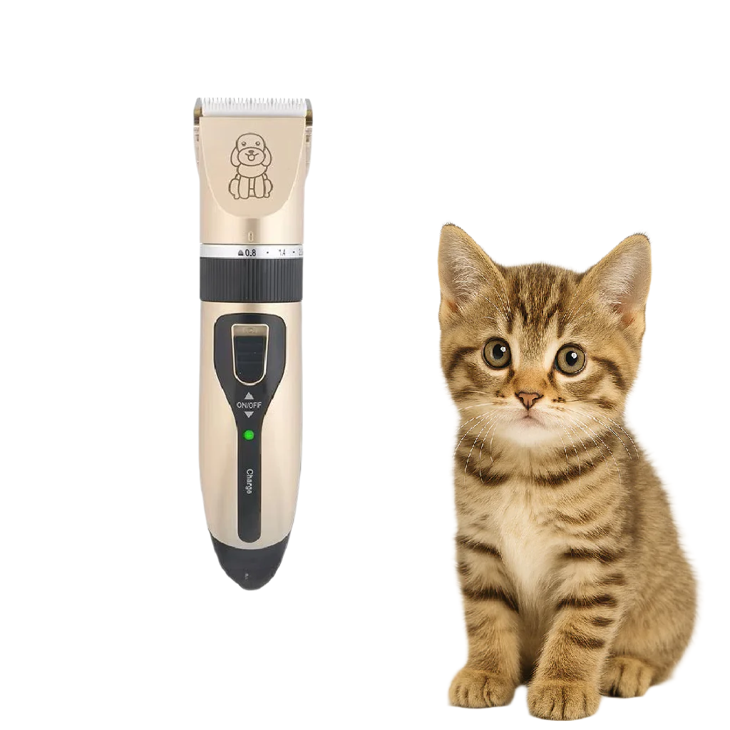 SamtTrim | Kabelloser Felltrimmer für Katzen