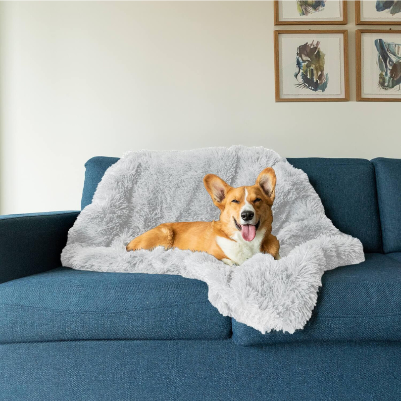 SnugTail | Beruhigende Hundedecke mit Anti-Stress-Funktion