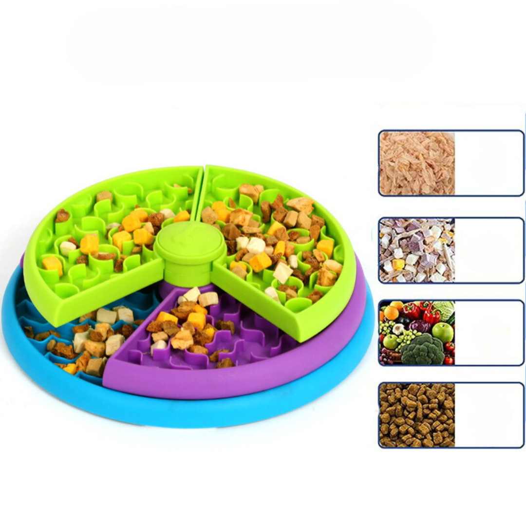 Leo | Interaktiver Snack-Spinner für Hunde mit Fütterungsstufen