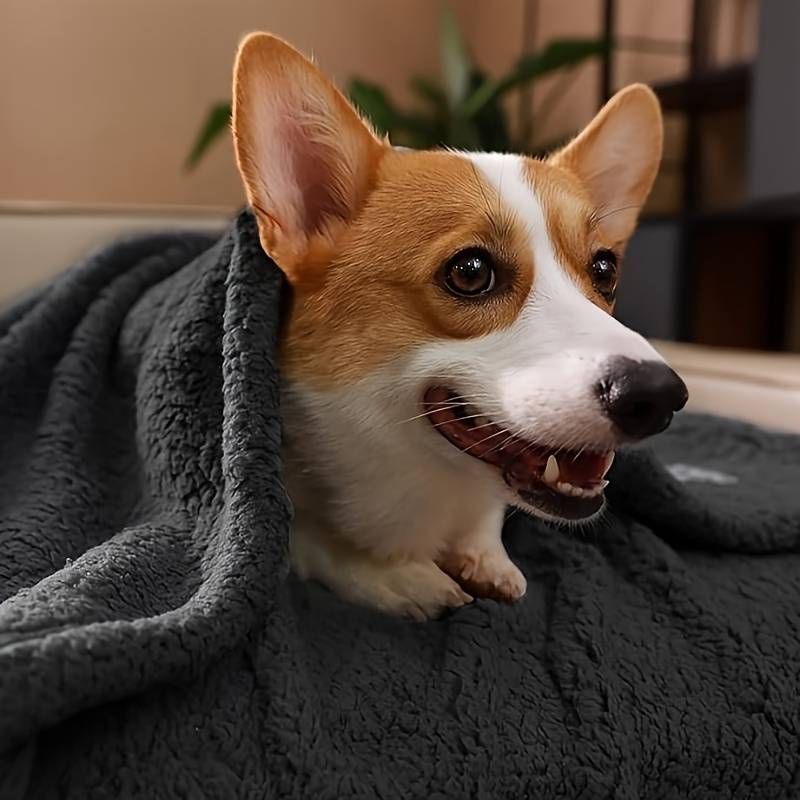 SnuggleNest | Flauschige Haustierdecke aus Fleece