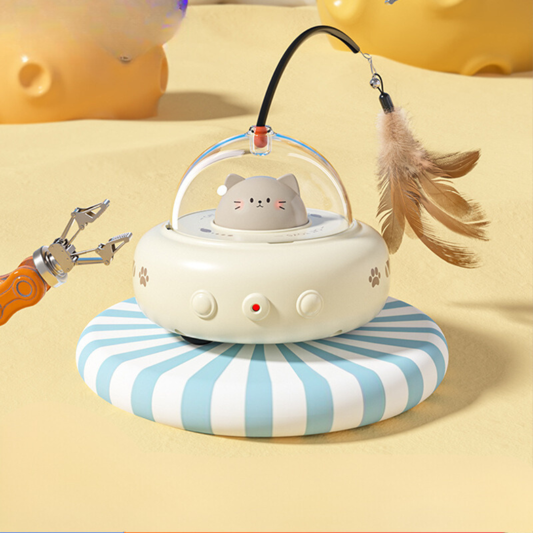 Luna | Automatisches Ufo-Laser Katzenspielzeug