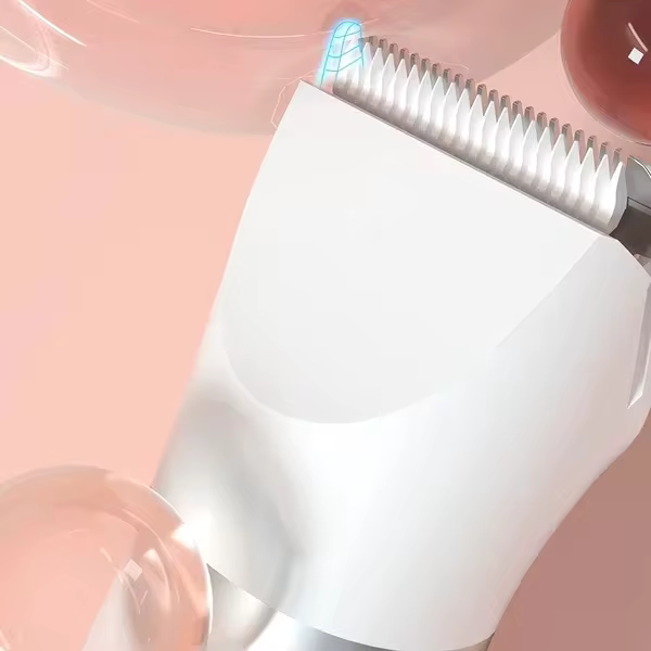 LeoCare | 4-in-1 Elektrischer Haustiertrimmer mit Wechselaufsätzen