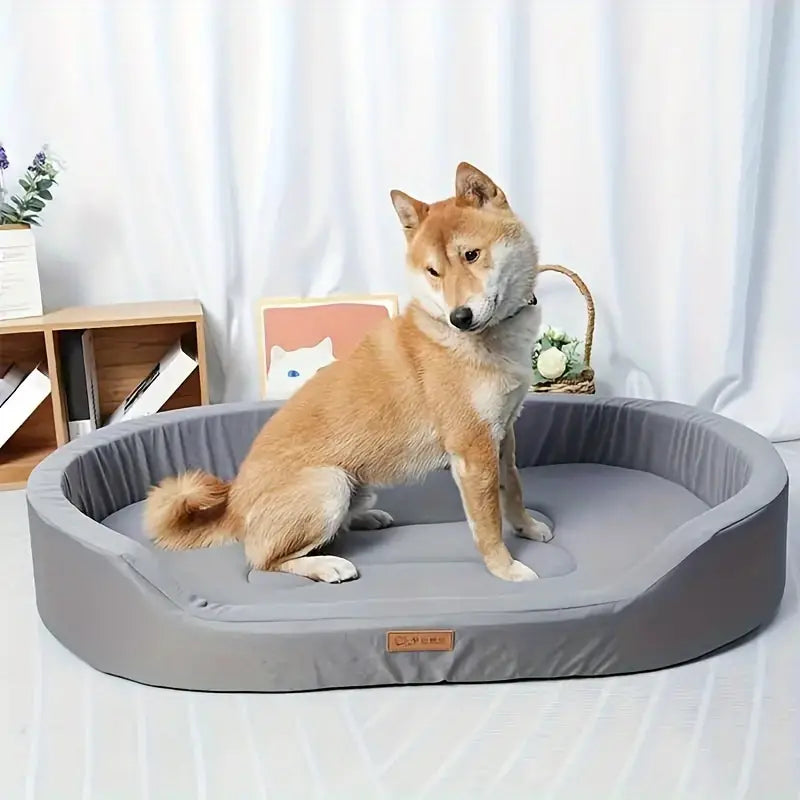 BelloNest | Orthopädisches Premium-Hundebett mit Memory-Schaum