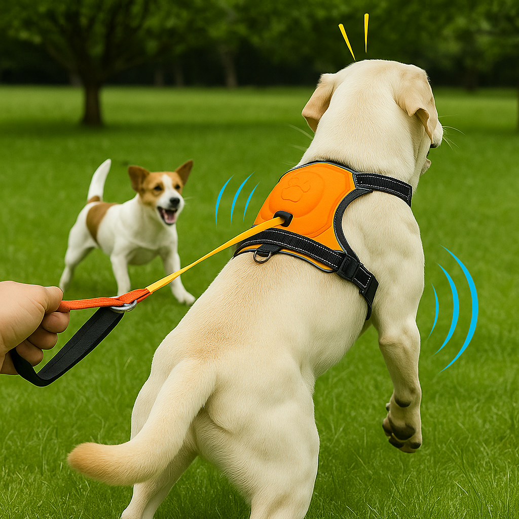 ControlPet | Anti-Zug Geschirr mit Auto-Stopp-System