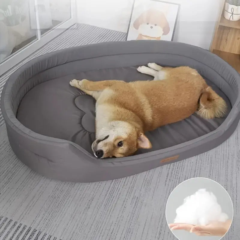 BelloNest | Orthopädisches Premium-Hundebett mit Memory-Schaum