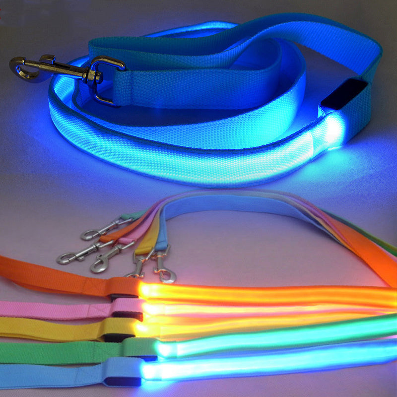 LumiPaw | LED Hundeleine mit USB-Aufladung und 3 Leuchtmodi