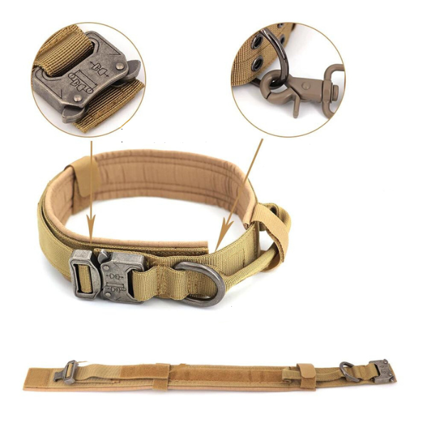 Vargan | Taktisches Hundegeschirr & Leinen-Set – 2-in-1 Komplettlösung für Outdoor-Training