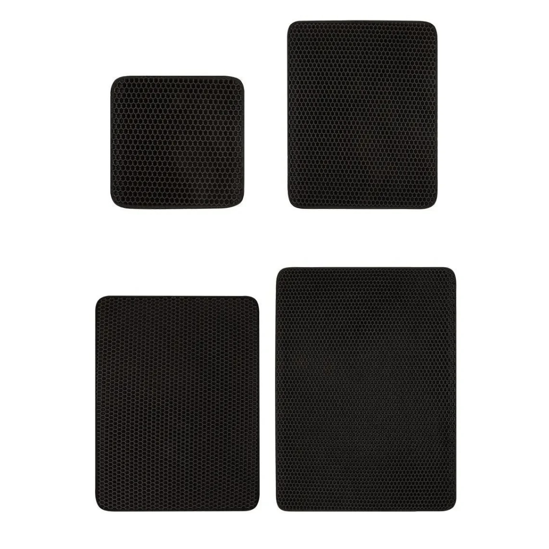 CleanStep | Doppellagige Katzenstreumatte – Sauberkeit leicht gemacht