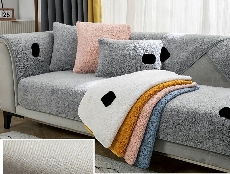FurNix | Möbel-Kratzschutzmatte im Lammfell-Design