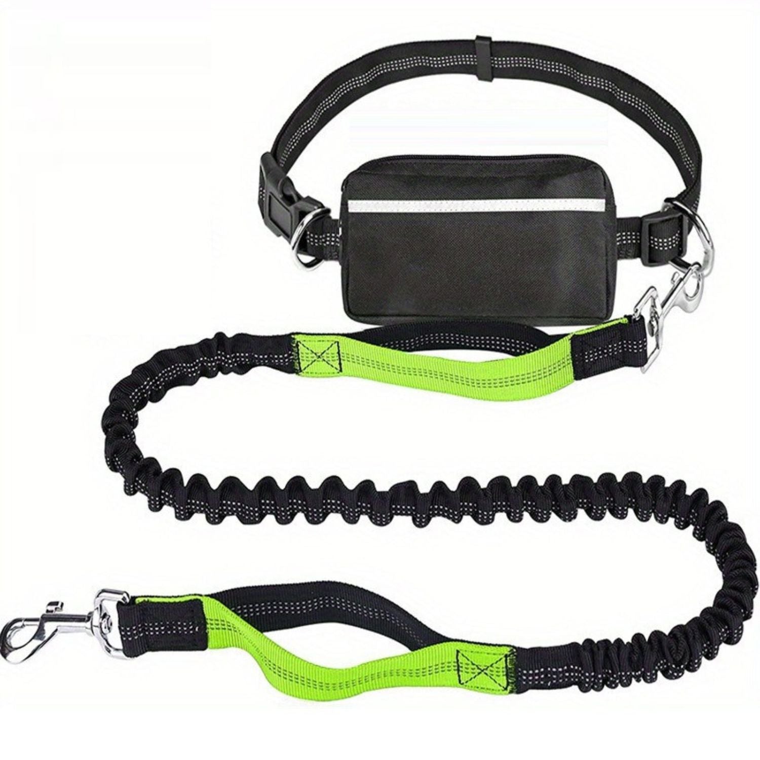 Groene hondenriem set