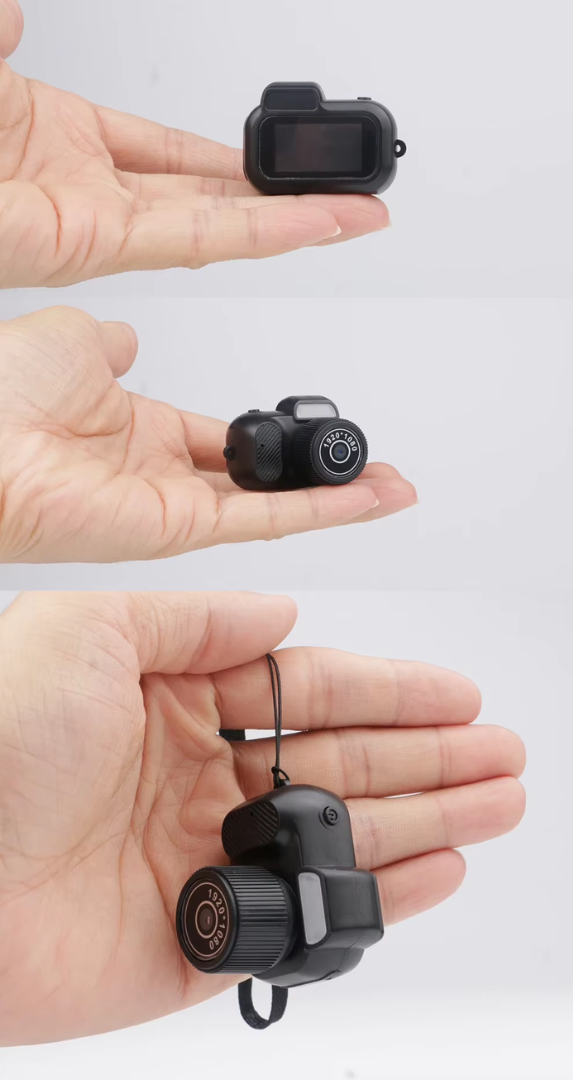 Pixelio | Ultrakompakte Retro-Digitalkamera mit HD-Aufnahmefunktion