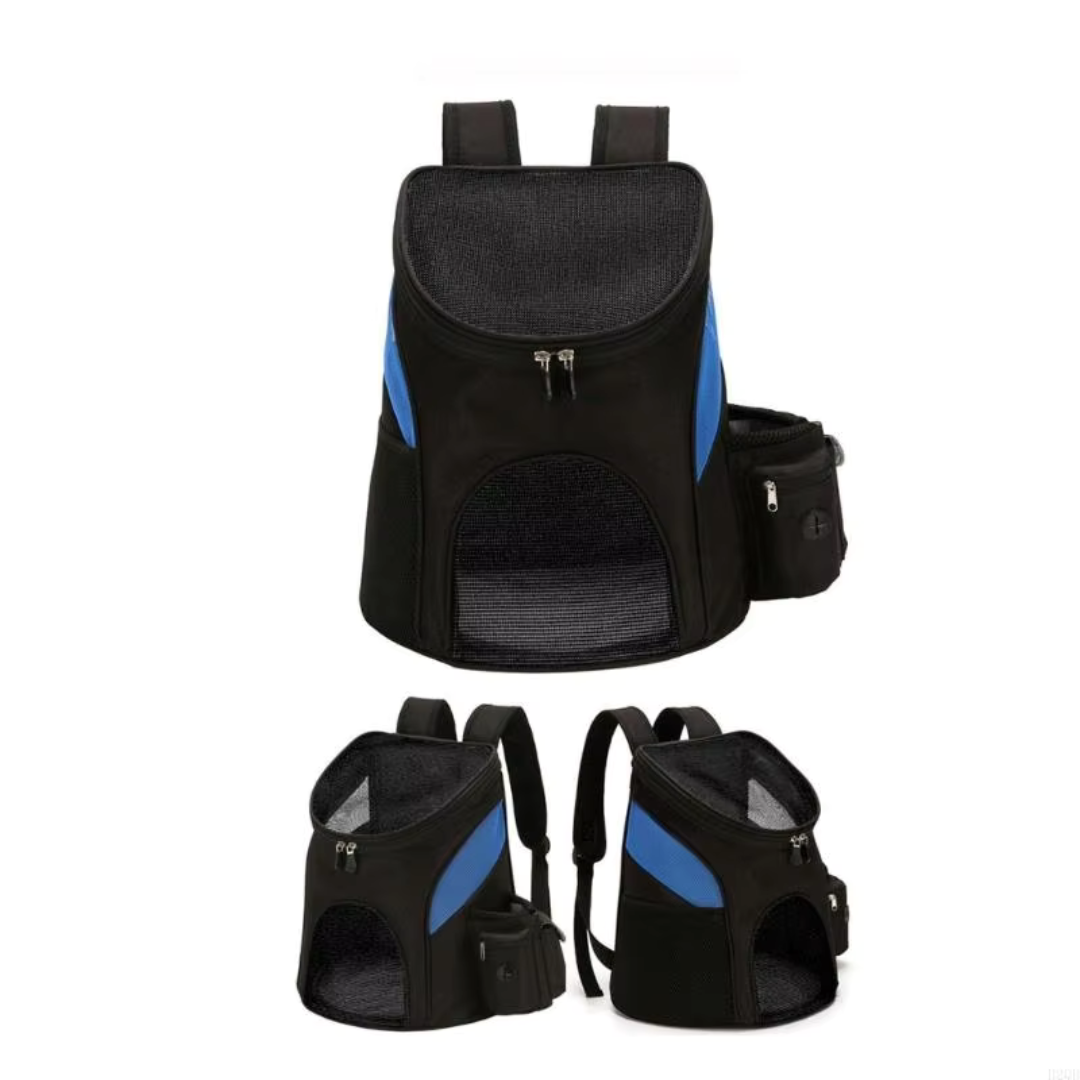 Nala | Ergonomischer Haustier-Rucksack mit Netzbelüftung und Seitentaschen