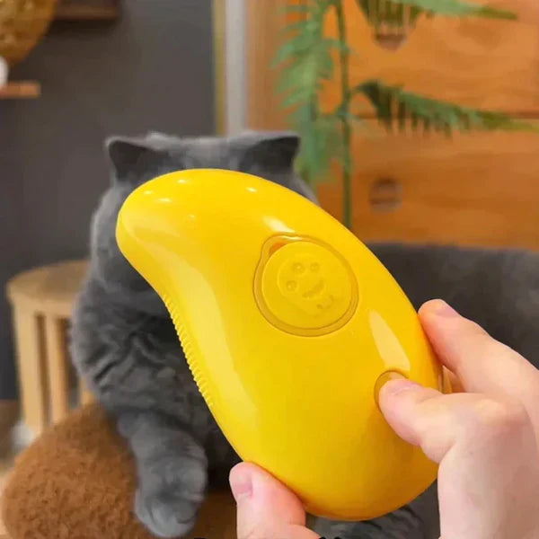 Felia | Dampfbürste für Katzen zur sanften Fellpflege