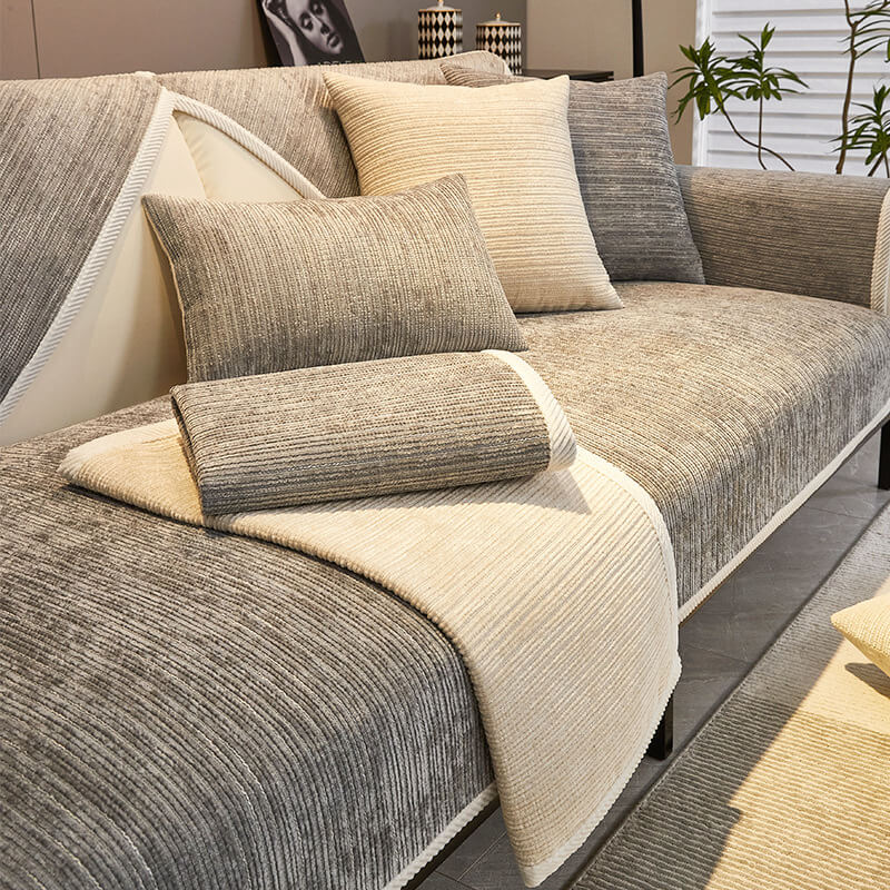 Felvano | Kratzfeste & Stilvolle Sofa-Schonbezug aus Chenille