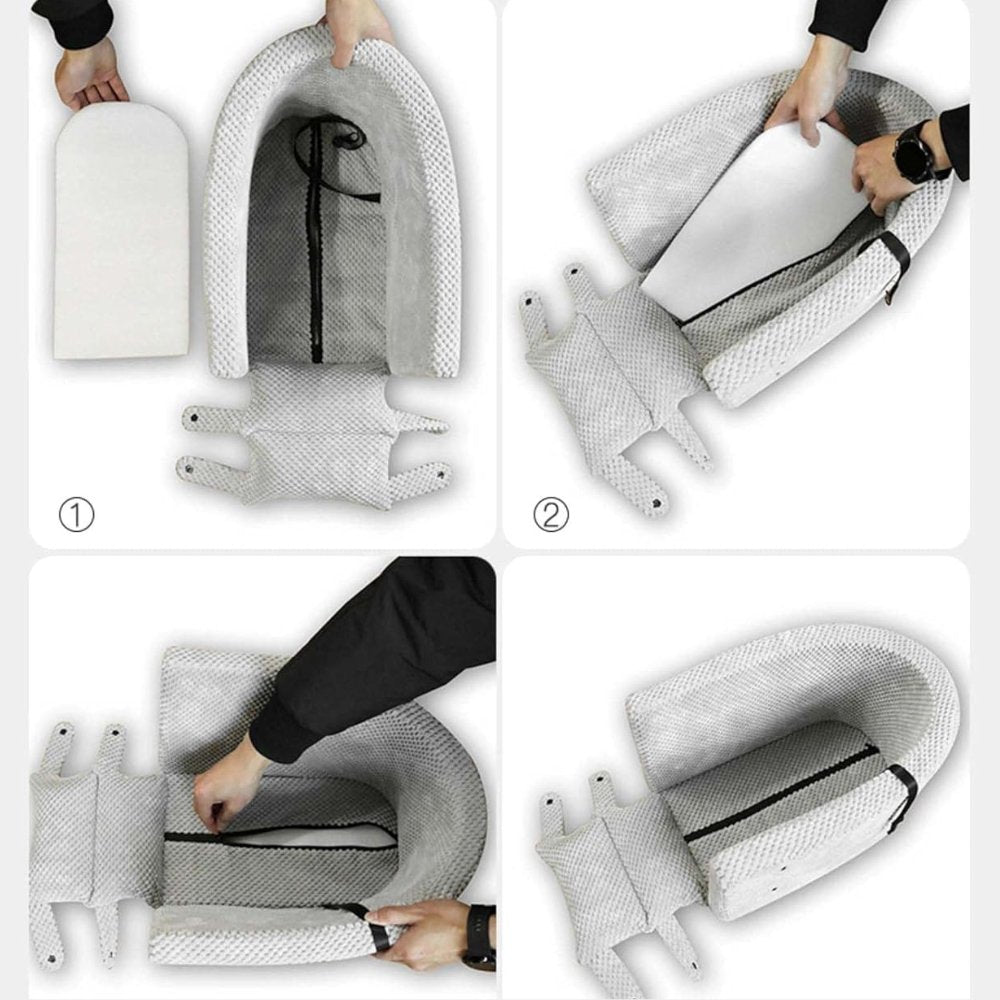 PawHaven | Kuscheliger Auto-Hundesitz – Sicher, bequem & mit verstellbaren Gurten