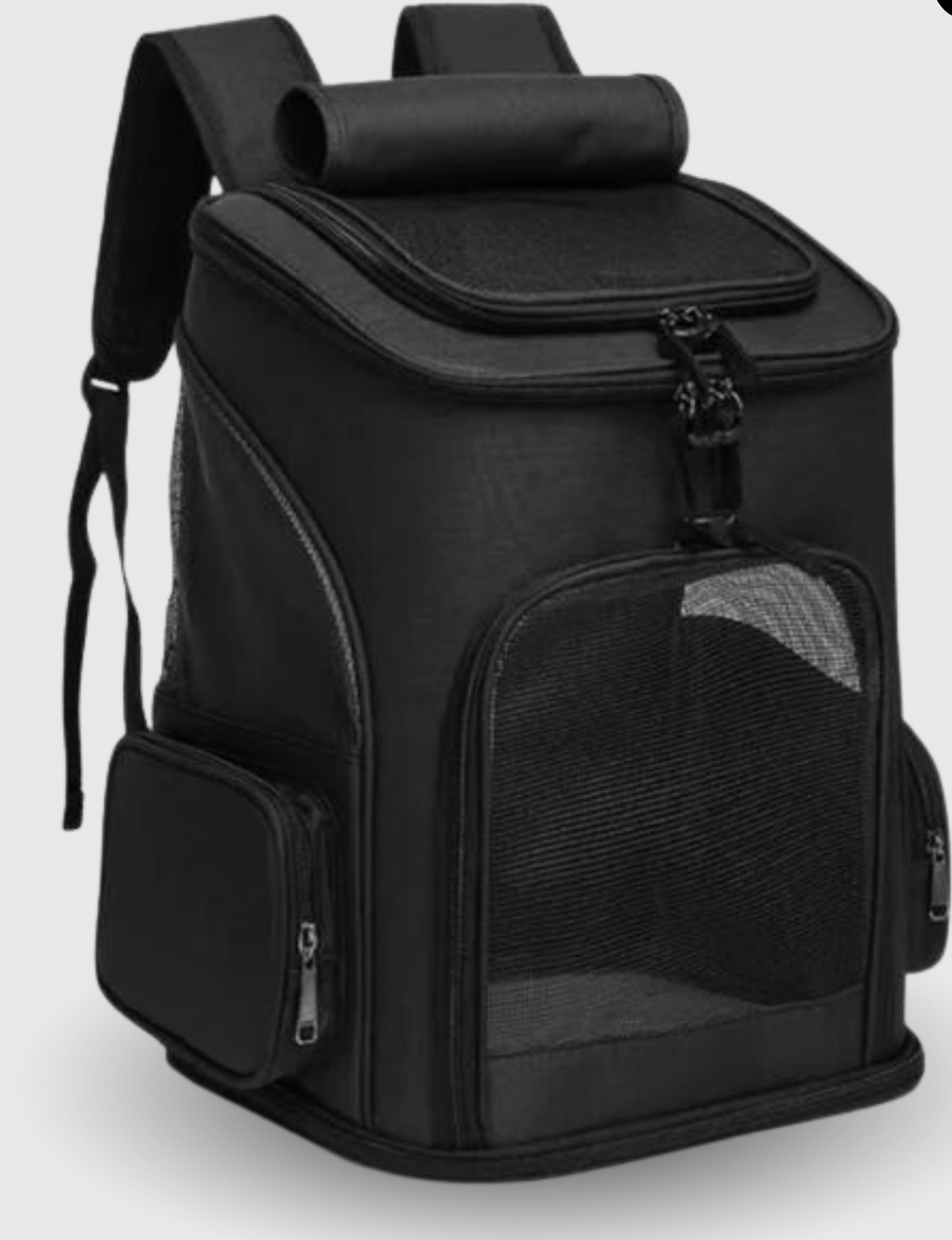 Milo | Ergonomischer Katzenrucksack mit Sichtfenster