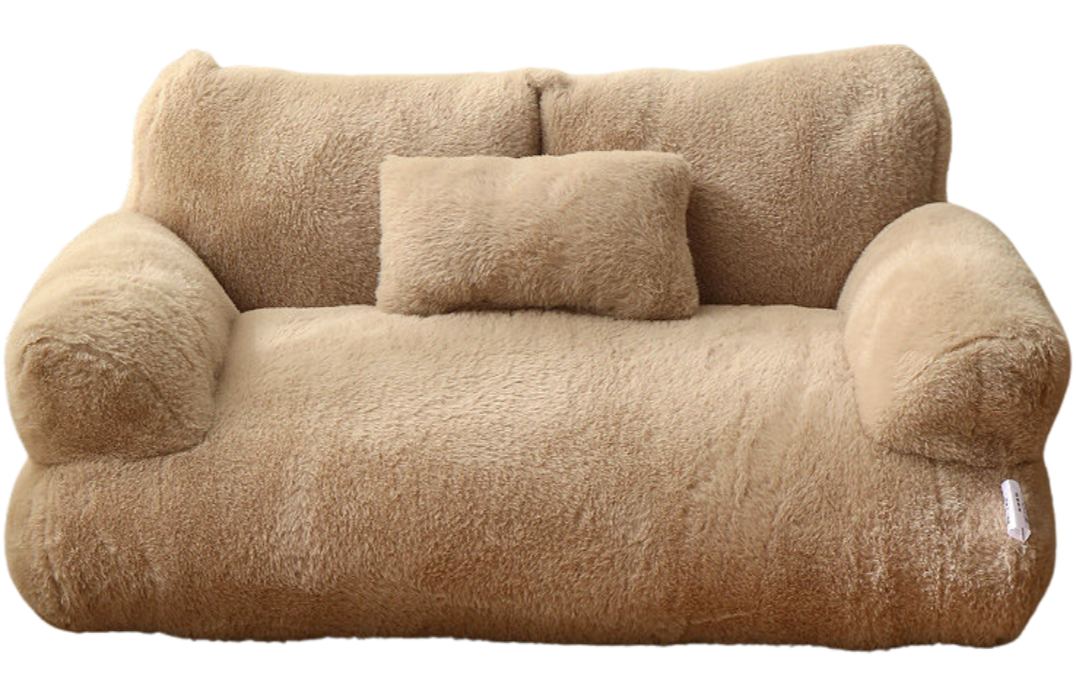 Lilou | Flauschiges Katzenbett im eleganten Sofa-Design für entspannte Ruhepausen