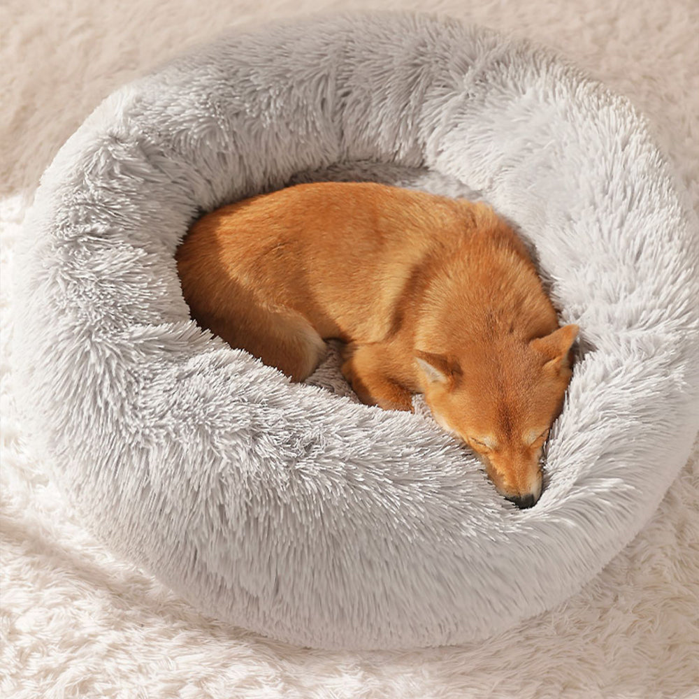 Lunavo | Kuschelbett für Hunde mit ergonomischer Unterstützung