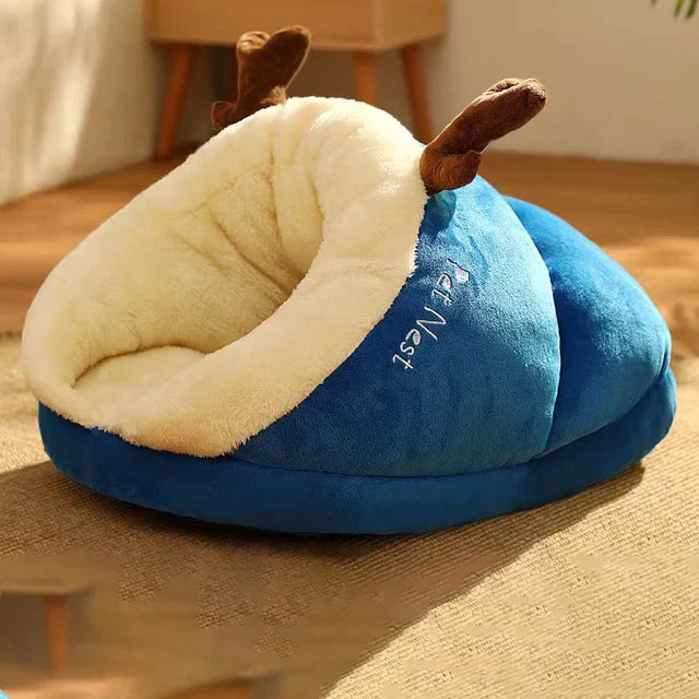 LunaPaws | Kuscheliges Komfortbett für Katzen und Hunde
