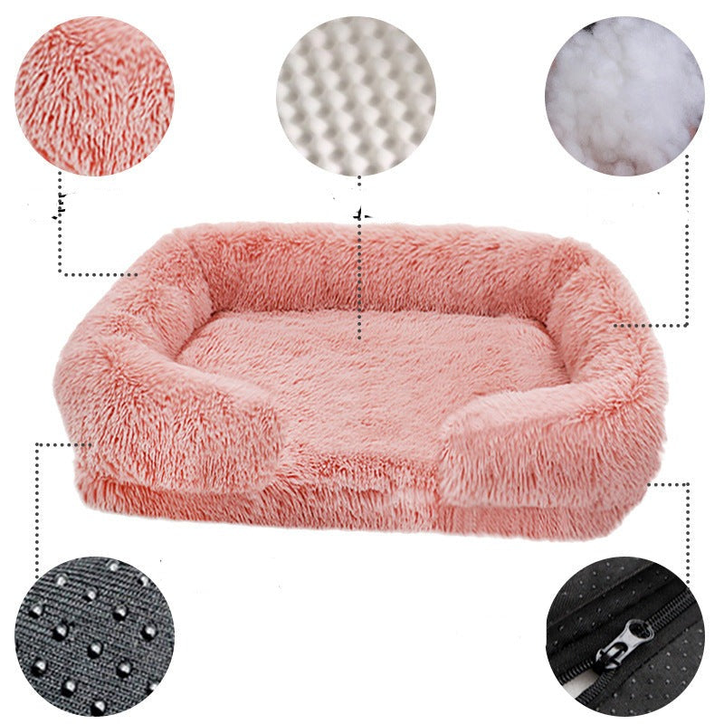 SnoozyPaw | Flauschiges Hundebett für maximalen Komfort