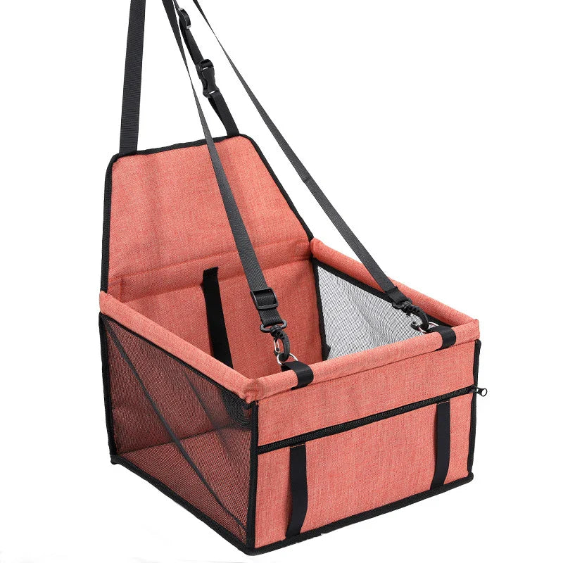 Lino | Faltbarer Haustier-Autositz mit Sicherheitsbefestigung