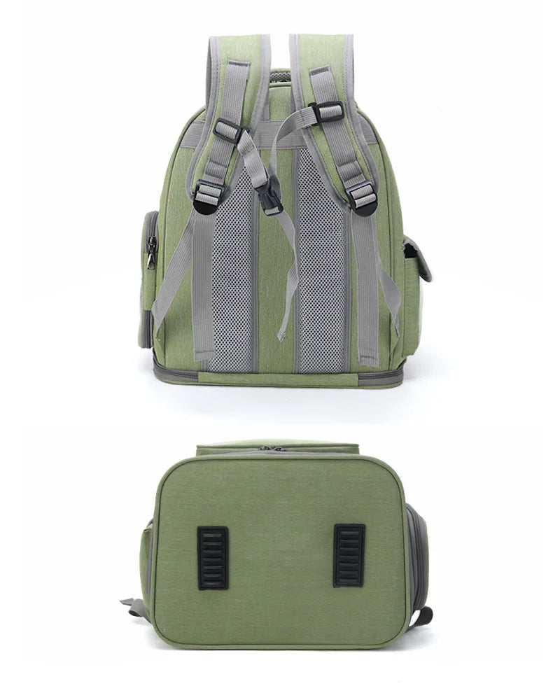 AirPaw | Transparenter Katzenrucksack mit Belüftung