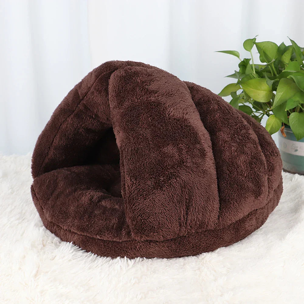 Mila | Beruhigendes Kuschelbett für Katzen & kleine Hunde