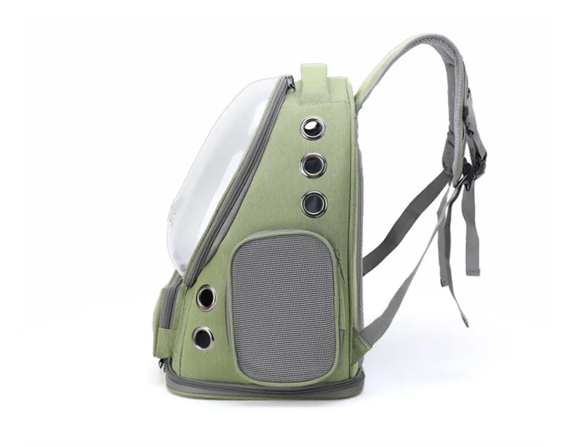 AirPaw | Transparenter Katzenrucksack mit Belüftung