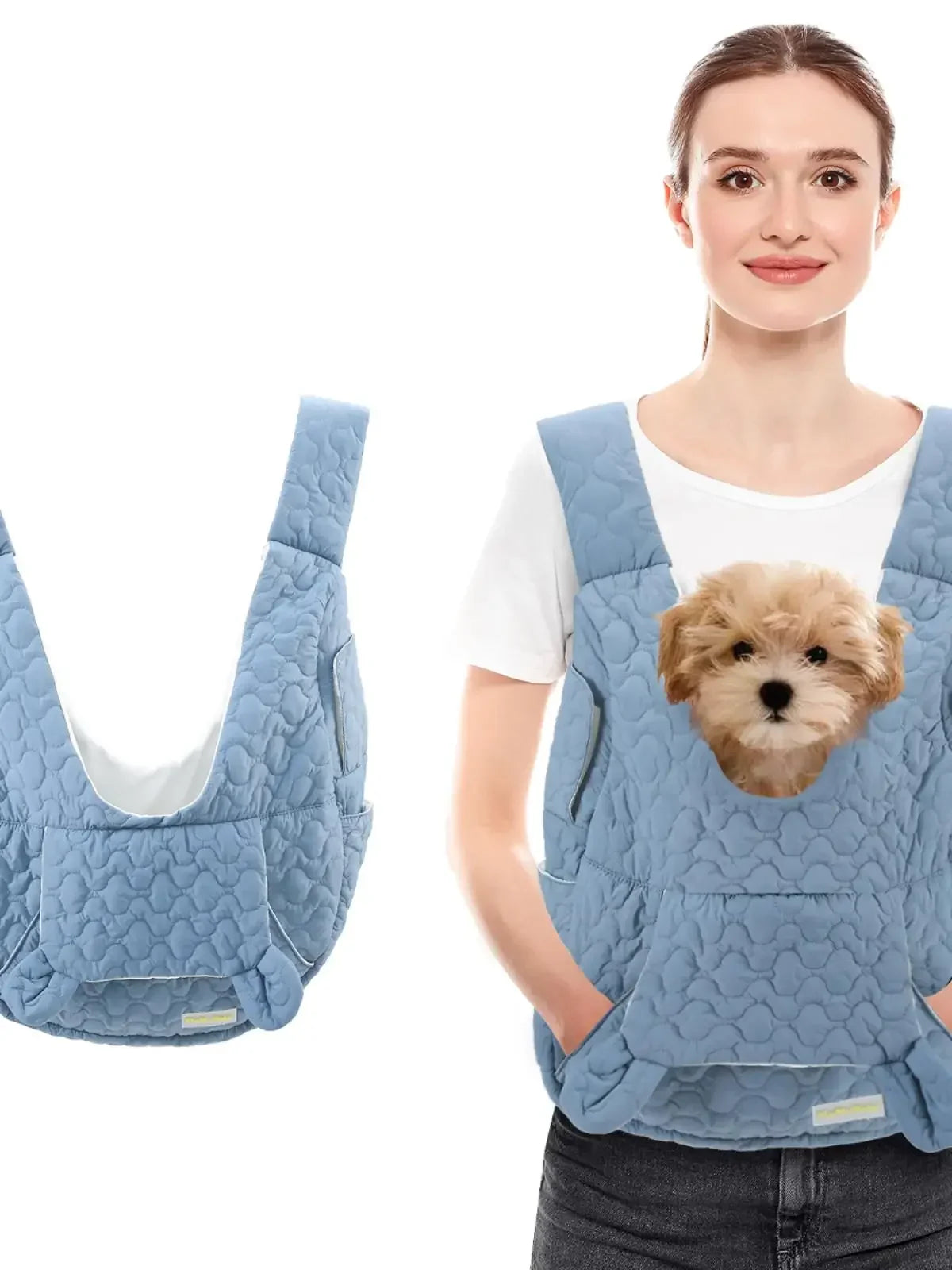 FellBuddy | Haustier-Tragetasche mit großer Fronttasche