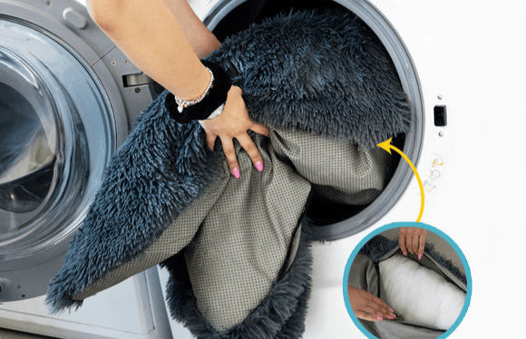 SanPaws | Beruhigungsbett für Hunde mit Memory Foam