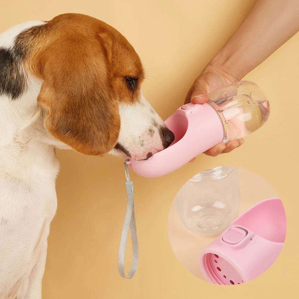LunaPets | Tragbare Trinkflasche für Hunde & Katzen