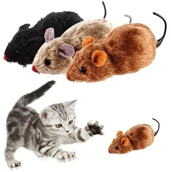 Miauzik | Elektrische Katzenspielmaus – Interaktives Jagdspielzeug