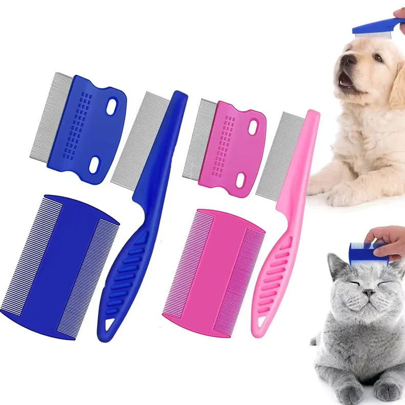 CareFur | Anti-Floh Pflegekamm für Hunde & Katzen