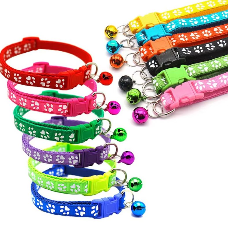 Miaura | Sicherheits-Katzenhalsband mit Glocke und Schnellverschluss