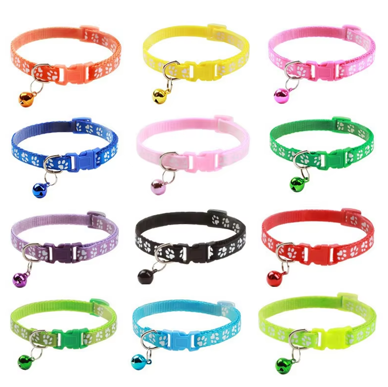 Miaura | Sicherheits-Katzenhalsband mit Glocke und Schnellverschluss