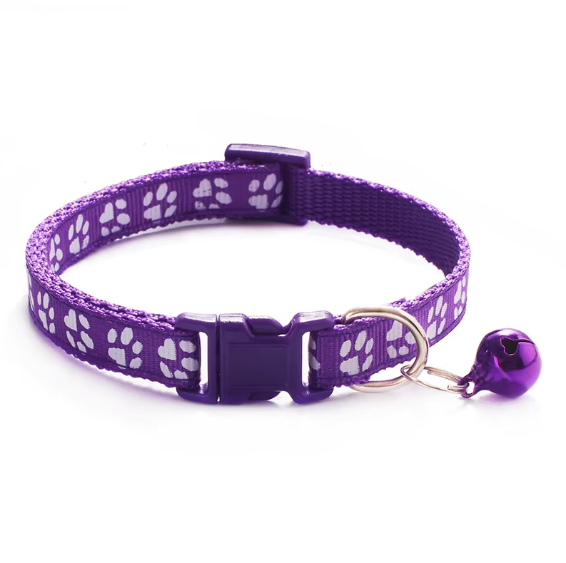 Miaura | Sicherheits-Katzenhalsband mit Glocke und Schnellverschluss