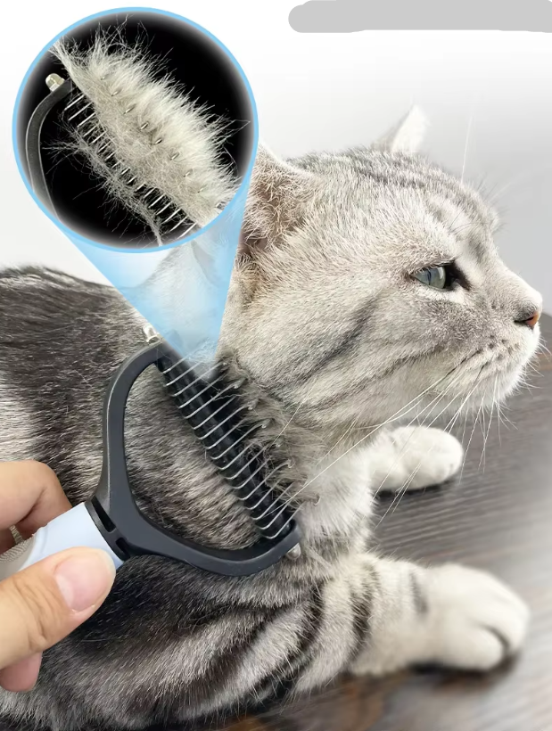 FellMeister | Professionelle Unterfellbürste für Hunde & Katzen