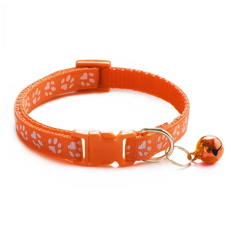 Miaura | Sicherheits-Katzenhalsband mit Glocke und Schnellverschluss