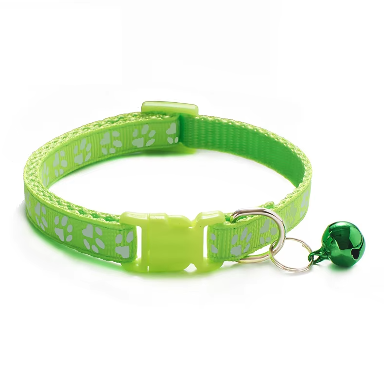 Miaura | Sicherheits-Katzenhalsband mit Glocke und Schnellverschluss