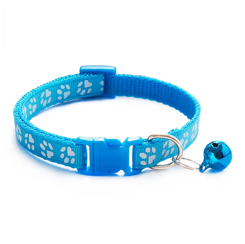 Miaura | Sicherheits-Katzenhalsband mit Glocke und Schnellverschluss