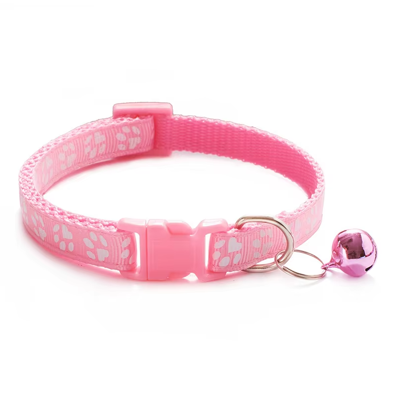 Miaura | Sicherheits-Katzenhalsband mit Glocke und Schnellverschluss