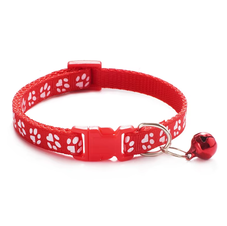Miaura | Sicherheits-Katzenhalsband mit Glocke und Schnellverschluss