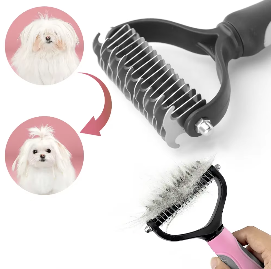 FellMeister | Professionelle Unterfellbürste für Hunde & Katzen